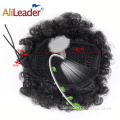Afro Curly Drawstring Hair Puff Chignon with Combs